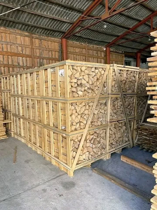25 RM Buchenholz kammergetrocknet – Halbe LKW-Ladung ofenfertig